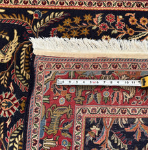 Load image into Gallery viewer, 4x6 Antique Traditional oriental Tree of Life Rug Authentic Rug 117cm x 170cm
