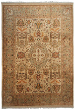 Load image into Gallery viewer, 9x12 Vintage Authentic Turkish Oushak Rug Rare Arts &amp; Crafts Beige 269cmx350cm 
