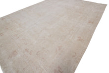 Load image into Gallery viewer, 10&#39;x13&#39; Rare Antique Tabrizz Rug Pink Ivory Rare White Handmade Area Rug  

