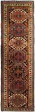 Load image into Gallery viewer, 3X12 Rare Antique Rug Caucasian Kazak Fine Runner 94cm x 369cm Boho Rug  C.1880
