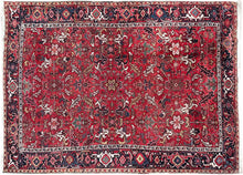 Load image into Gallery viewer, Antique Herriz Serrapi Rug High Quality Carpet 8x11 Red 252cmx346cm Circa 1930
