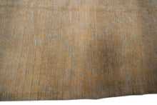 Load image into Gallery viewer, 9x12 Vintage Turkish Oushak Beige Area Rug Distressed Neutral Handmade Oushak
