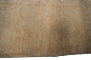 9x12 Vintage Turkish Oushak Beige Area Rug Distressed Neutral Handmade Oushak