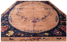 Load image into Gallery viewer, 13x21 Antique Art Deco Rug Art Nouveau Rare Walter Nichols Beige  388x640cm
