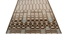 Load image into Gallery viewer, 6&#39;x9&#39; Amazing Tibetan Rug Rare Moroccan Geometric Design Handmade Beige Rug  
