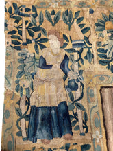 Load image into Gallery viewer, 10x13 17th.C Antique Flemish Tapestry Rare Historical Wool &amp; Silk 312cmx396cm
