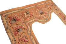Load image into Gallery viewer, 4x7 *Rare Antique French Tapestry &quot;Entre Fenetres&quot; Gold  (122cm x 196cm) C.1880
