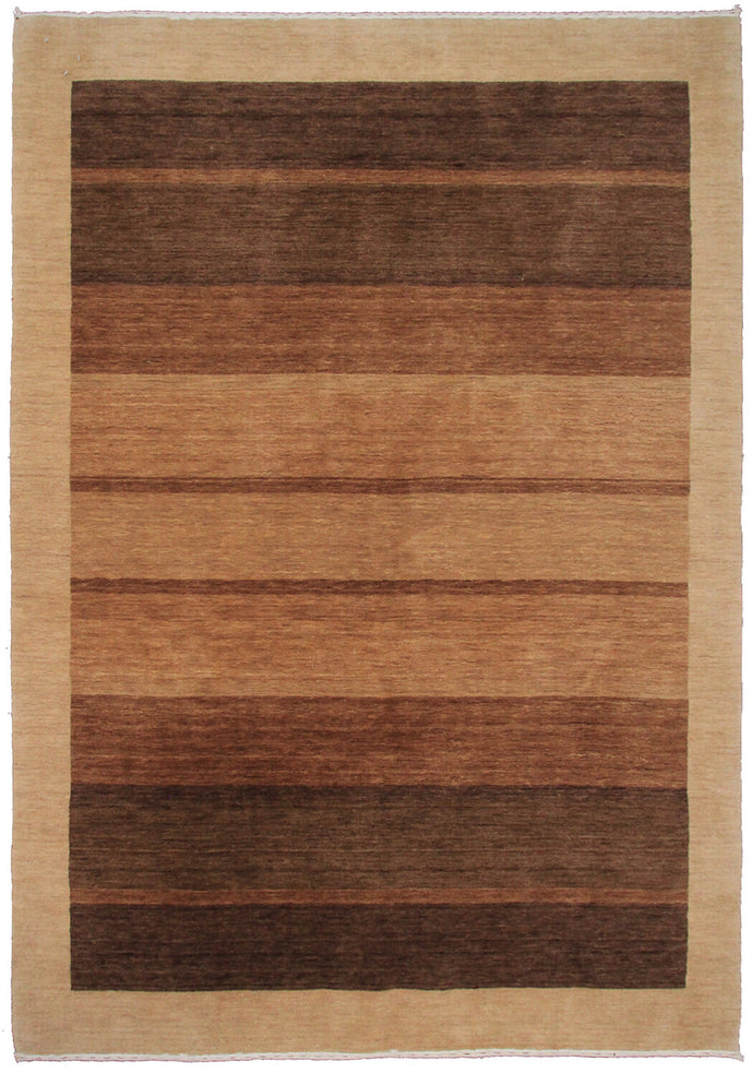 5x7 Vintage Luri Rug Handmade Area Rug Kashkuli Art Deco Rug Beige Rug 5'x7' Rug