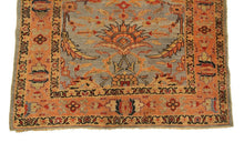 Load image into Gallery viewer, 5x7 Rare Antique Traditional Oriental Rug Ziegler Rug 135cmx198cm Blue C.1880
