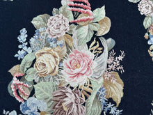 Load image into Gallery viewer, 6x9 Antique French Needlepoint Tapestry Victorian  Rug  Blue 181cmx265cm c.1930
