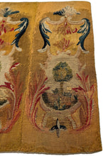 Load image into Gallery viewer,  19&quot;x15&quot; Antique Tapestry Wool &amp; Silk 18th Century Tree design Verdure
