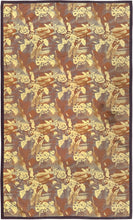 Load image into Gallery viewer, 8X13 Vintage Art Nouveau Tapestry Fabric Abstract Rug  &quot;Einstein Moomjy&quot;  C.1955
