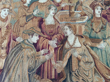 Load image into Gallery viewer, 8x9 1890 Antique French Tapestry Arts &amp; Crafts Ceremonial 239cm x 257cm
