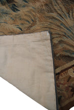 Load image into Gallery viewer, 8x12 Rare 18th Century Tapestry Handwoven Wool &amp; Silk Flemish Tapestry 226x359cm
