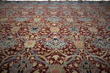 Load image into Gallery viewer, Arts &amp; Crafts Rare Vintage Rug European Donegal 13&#39;x20&#39; 401x610cm c.1940
