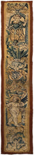 Load image into Gallery viewer,  1x8 18th Century Antique Flemish Tapestry Handmade Wool &amp; Silk31cm x 244
