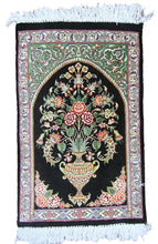 Load image into Gallery viewer, Group of 4 Ghhomm Fine Pure 100% Silk Rugs Tapestries  1x2  2x2
