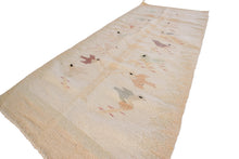 Load image into Gallery viewer,  3x5 Antique Navajo Design Rug Flatwoven Rare Geometric Tree of Life  Tapestry
