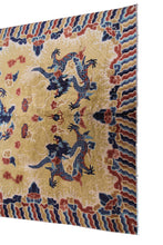 Load image into Gallery viewer, 6x9 Antique Chinese Rug Ningshia Rare 5 Paw Dragon 1920  193x274cm
