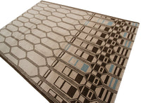 Load image into Gallery viewer, 6&#39;x9&#39; Amazing Tibetan Rug Rare Moroccan Geometric Design Handmade Beige Rug  
