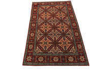 Load image into Gallery viewer,  5x7 Fine Antique Rug Exceptional Handmade Traditional Oriental Area Rug 1950
