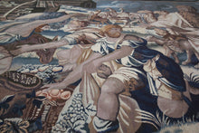 Load image into Gallery viewer, Noah&#39;s Ark Large Handwoven Tapestry Vintage Handwoven Aubusson 8x10 244cm x315cm
