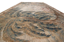 Load image into Gallery viewer, 8x12 Rare 18th Century Tapestry Handwoven Wool &amp; Silk Flemish Tapestry 226x359cm
