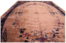 Load image into Gallery viewer, 13x21 Antique Art Deco Rug Art Nouveau Rare Walter Nichols Beige  388x640cm
