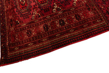 Load image into Gallery viewer, 3X5 Antique Exceptional Turkoman Tapestry Wall Hanging Rug  Red 1910 Boho
