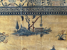 Load image into Gallery viewer, 12x15 Rare Antique Chinese Rug Pre-1900 Chinese Symbols 361cm x 427cm
