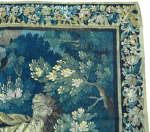 Load image into Gallery viewer, 18th C Rare Antique French Aubusson Tapestry 252cm x 287cm Wool &amp; Silk Isaac 8x9
