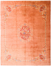 Load image into Gallery viewer, 10x13 Antique Art Deco Rug Handmade Chinese Rug  1920 298cm x 386cm
