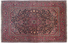 Load image into Gallery viewer,  4x7 Rare Antique Dabir Rug Kashann Rug Fine Kork Wool Pink Handmade Antique Rug
