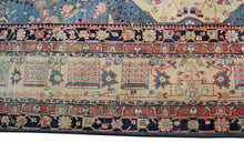 Load image into Gallery viewer, 10X13 Rare Vintage Mohtashamm Rug Fine Handmade Area Rug 298cmx397cm
