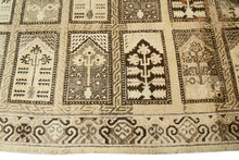 Load image into Gallery viewer,  5x10 Rare Antique Khotan Rug Samarkand Rug 152x290cm Geometric Beige
