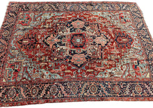 Load image into Gallery viewer, Antique Handmade Rug Carpet Traditional Rug 8x11 Wool Rug 244cm x 325cm
