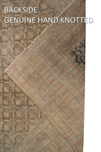 Load image into Gallery viewer,  9x12 Rare Antique Malayerr Rug Beige All Over Tonal Exceptional Fine 1920
