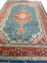 Load image into Gallery viewer, 5x7 Rare 100% Pure Natural Silk Traditional Rug Fine Tapestry  Rug  135cmx204cm
