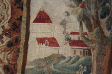 Load image into Gallery viewer, 4x9 Rare 18th Century Tapestry Handwoven Wool &amp; Silk Flemish Tapestry  102x265cm
