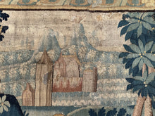 Load image into Gallery viewer, 10x13 17th.C Antique Flemish Tapestry Rare Historical Wool &amp; Silk 312cmx396cm
