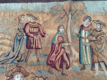 Load image into Gallery viewer, 8x9 1890 Antique French Tapestry Arts &amp; Crafts Ceremonial 239cm x 257cm
