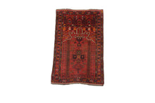 Load image into Gallery viewer, 1950 Handmade Traditional Rug 2x3 Vintage Boho Rug Handmade Rug
