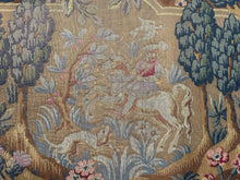 Load image into Gallery viewer, 3x5 Antique English Needlepoint Tapestry Wool &amp; Silk  82cm x 158cm c.1920
