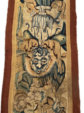 Load image into Gallery viewer,  1x8 18th Century Antique Flemish Tapestry Handmade Wool &amp; Silk31cm x 244
