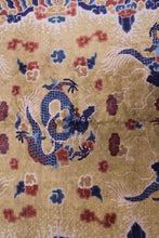 Load image into Gallery viewer, 6x9 Antique Chinese Rug Ningshia Rare 5 Paw Dragon 1920  193x274cm
