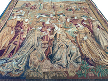 Load image into Gallery viewer, 8x9 1890 Antique French Tapestry Arts &amp; Crafts Ceremonial 239cm x 257cm
