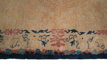 Load image into Gallery viewer, 4x7 Rare Antique Art Deco Chinese 1920 4x7 Art Deco  Chinese Abstract Beige
