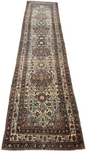 Load image into Gallery viewer, 3x11 Rare Antique Tabbrizz Rug Fine Runner 83cmx338cm Handmade Rug Circa 1870
