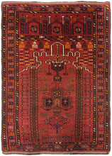 Load image into Gallery viewer, 1950 Handmade Traditional Rug 2x3 Vintage Boho Rug Handmade Rug
