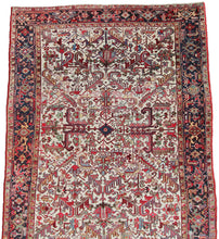 Load image into Gallery viewer, Antique Herriz Serrapi Rug Geometric 8x10 Handmade Rug 254cmx305cm c. 1920
